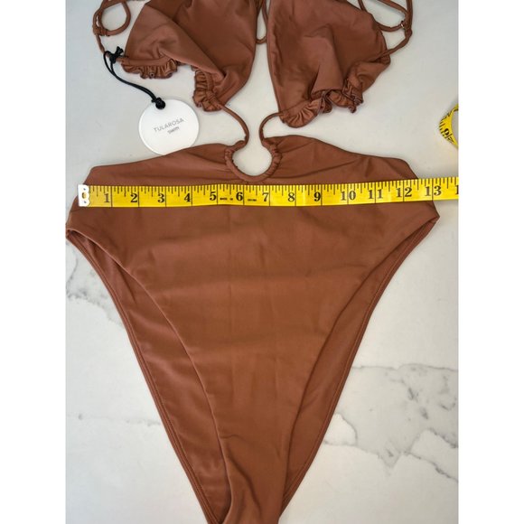 Tularosa Daveena One Piece NWT brown Size Small - Picture 13 of 14